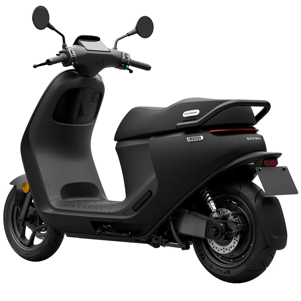 Segway Ninebot E250S 90 km/h E-Scooter E-Roller in Matt Black Schwarz bei escoomo in Berlin erhältlich