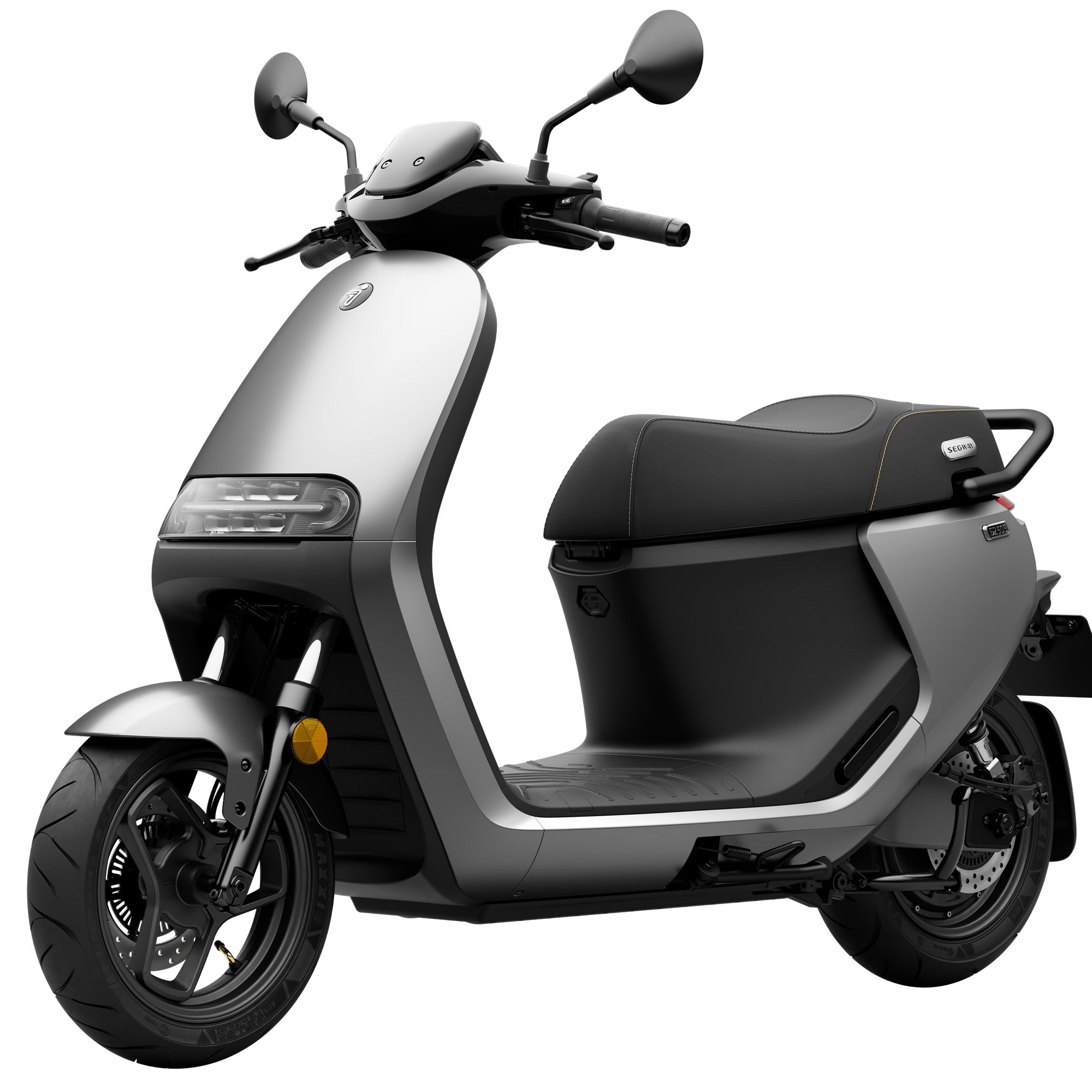 Segway Ninebot E250S 90 km/h E-Scooter E-Roller in Matt Silver Gray Silber Grau bei escoomo in Berlin erhältlich