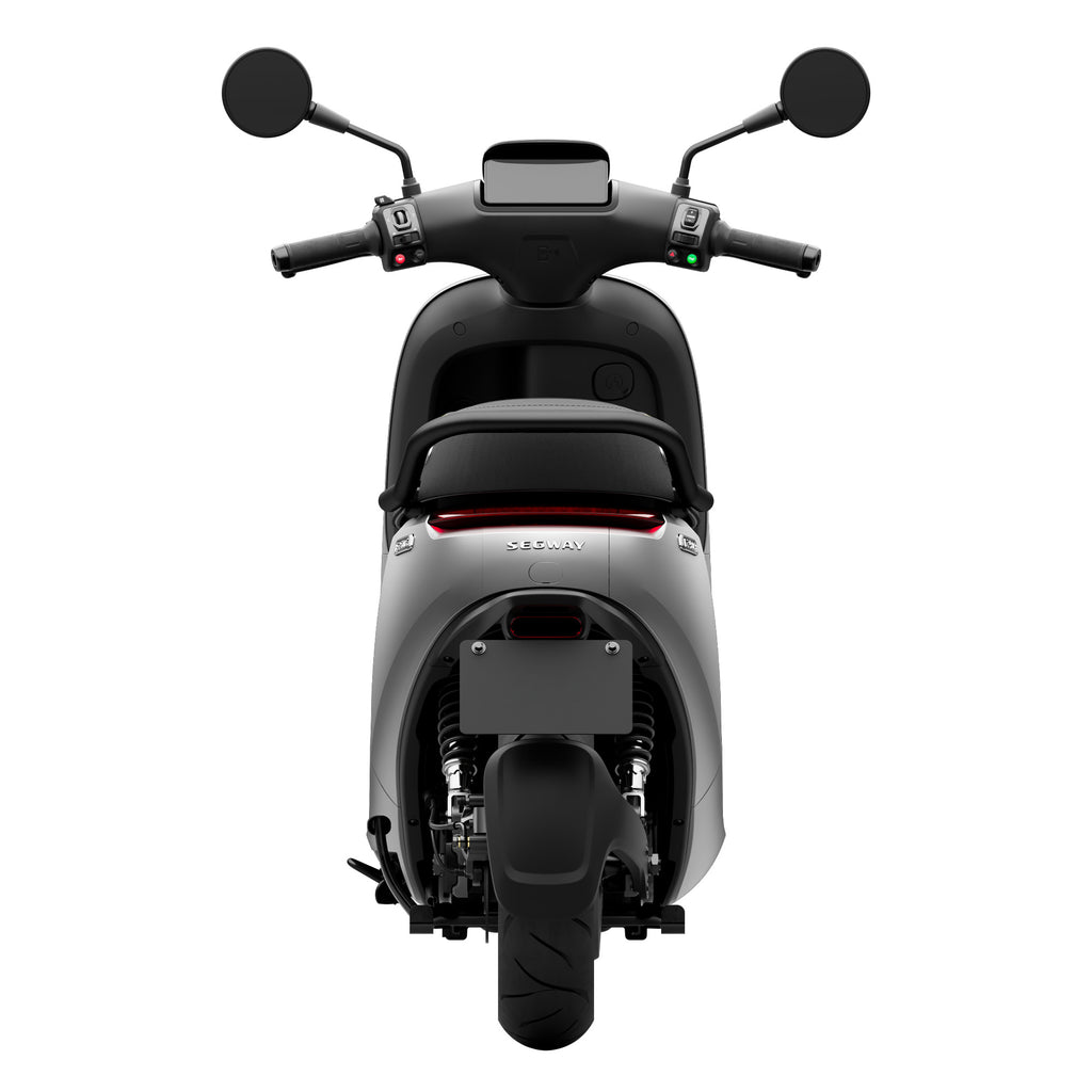 Segway Ninebot E250S 90 km/h E-Scooter E-Roller in Matt Silver Gray Silber Grau bei escoomo in Berlin erhältlich