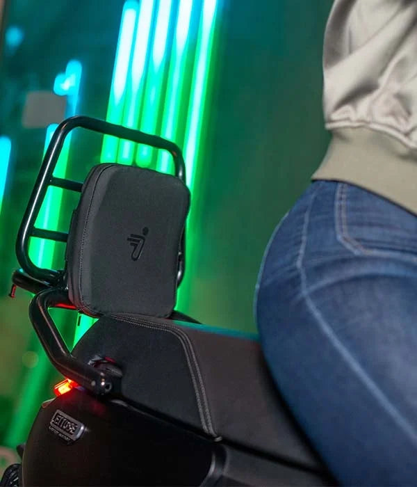 Segway klappbarer Gepäckträger mit schwarzem Polster AC.50.0000.17 für E300SE, E250S, E150S, E125S, E110S, E110SE