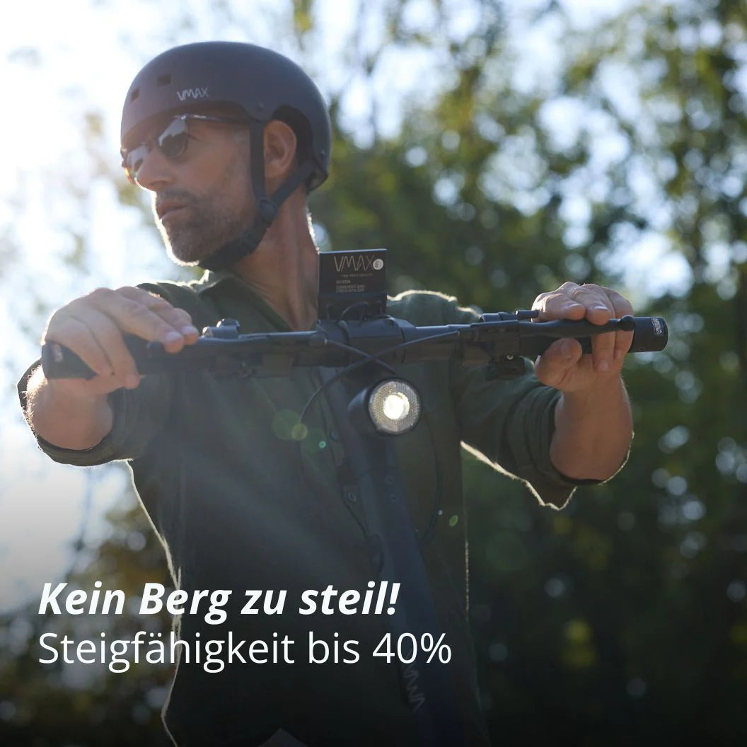 VMAX New VX4 E-Scooter mit Steigfähigkeit bis 40 % – leistungsstarkes Elektro-Scooter Modell bei escoomo in Berlin