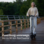 VMAX VX2 Gear E-Scooter mit bis zu 80 km Reichweite – leistungsstarkes Elektro-Scooter Modell bei escoomo in Berlin