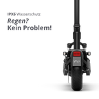VMAX VX2 Hub E-Scooter mit IPX6 Wasserschutz – spritzwassergeschütztes Elektro-Scooter Modell bei escoomo in Berlin