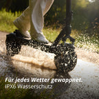 VMAX VX2 Hub E-Scooter mit IPX6 Wasserschutz – spritzwassergeschütztes Elektro-Scooter Modell bei escoomo in Berlin
